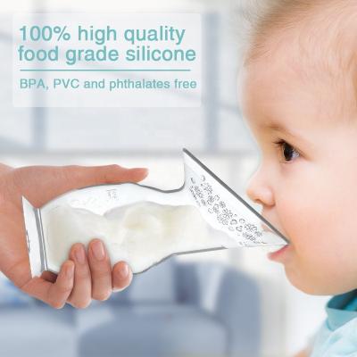 China BPA Free Feeding Food Grade Milk Silicone Breast Pump Manufacturer for sale