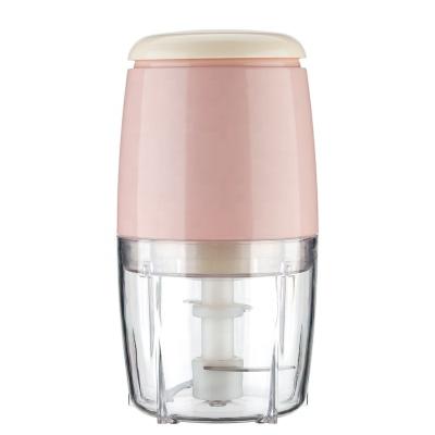 China Car USB Rechargeable Portable Baby Food Maker BPA Free Travel Blender Food Maker Multifunctional OEM for sale