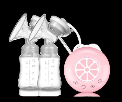 China Factory Direct Wholesale BPA Free Electric Suction Painfree Breast Pump Double Breast Pump Food Grade Massage for sale