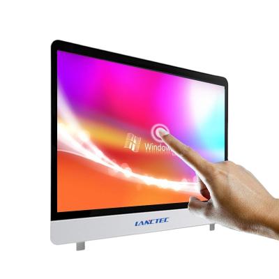 China Touch Screen 10 Point Capacitive Touch Screen Computer Laptop 21.5 Inch Core I7-8550 Desktop Computer All In One for sale