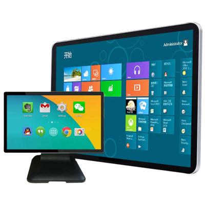 China Touch Screen Android All Metal Construction 10 Point Capacitive Touch Screen 21.5 Inch RK3399 Desktop Computer All In One for sale