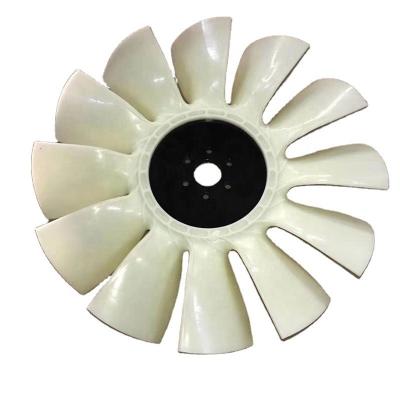 China Diesel Engine 6D102 Cooling Fan Blade 6 holes 12 baldes for sale