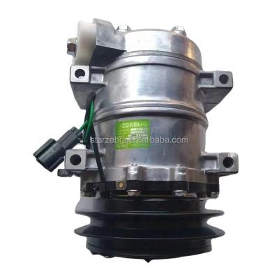 中国 DKS-17CH Air Conditioner Compressor Auto Ac Compressor R134a for Hitachi Engine Model ZAX200-3 Excavator 販売のため