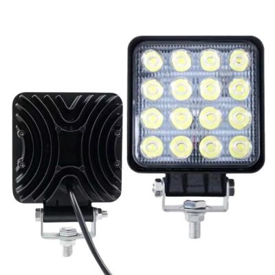 중국 Online Support 48W LED Working Light Headlight for Excavator Agricultural Machinery Tractor Reaper Harvester Bulldozer 판매용