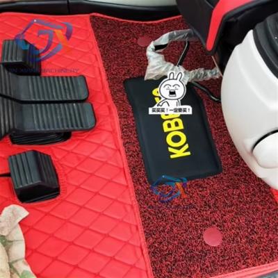 Cina STAR ZEBRA Pad Cab Carpet Cab Floor Glue Cabin Floor Mat Foot Pad Rubber Floor Mats For PC200-7 PC200 PC220 for Komatsu Excavator in vendita