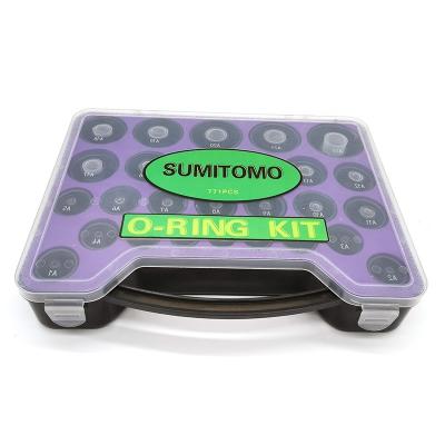 China RIESIGES Gummio Ring Kit Box, Robbe Kit For Excavator Sumitomo 771PCS zu verkaufen