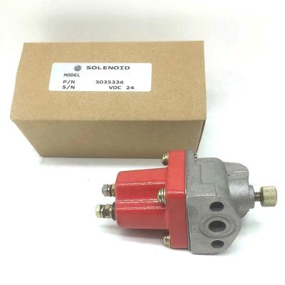 China 3035344 Flammabriss-Magnetventil-Bagger-Electric Parts Stopp-Solenoid 24V zu verkaufen