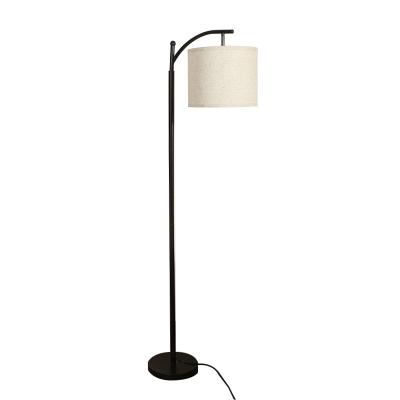 China Modern Amazon Sell Modern Black Nordic Well Standing Lamp LED Corner Floor Lamp Floor Light Factory Directly To Supply Hotel Home Goods for sale