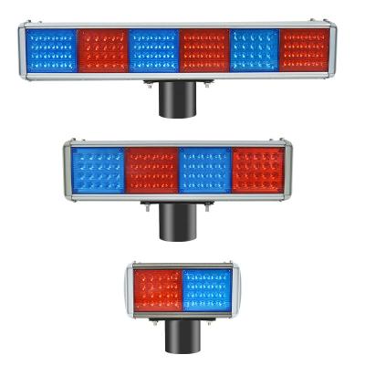 China Hot Selling ROAD solar power traffic warning flash lamp LED signal lamp road construction guardrail light flashes for sale