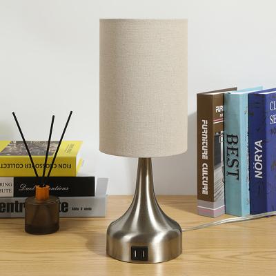 China Modern Widely Used Desk Lamps For Home Office Touch High Quality Table Lamp For Bedroom Factory Wholesale USB Small Left Desk Lamp for sale