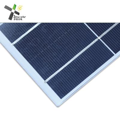 China PET Film Panel Solar PV Module Product No Frame 3w 5w 7w 9w 12w Mono Glass Rigid Solar Cell Solar Panel Custom Voltage for sale