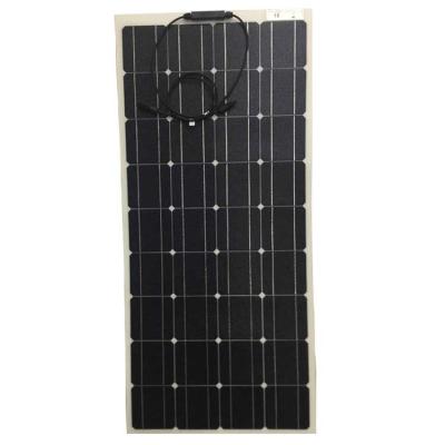 China Home Solar Panel 100W 200W 300W Flexible Monocrystalline Solar Panel With Low Price High Efficiency For Car RV Home for sale