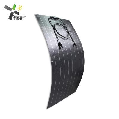 China Product 5w 8w 10w 12w 15w 18w 20w Silicon Solar Panel 18.5% Efficiency Solar Cell ETFE Mono Monocrystalline Size Semi Flexible Cable for sale