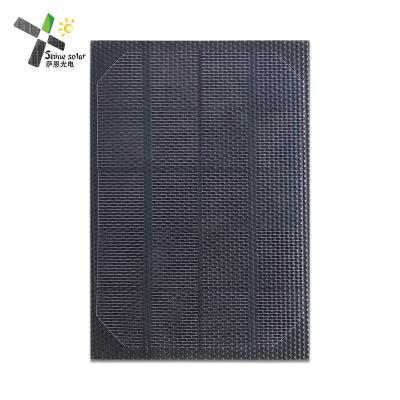 China Custom Chinese mini size ETFE flexible solar panel product 5w 6w 10w 12w 20w 25w 30w 35w 50w corrosion resistant flex solar panel with round shape for sale