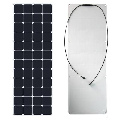 China TPT High Efficiency 175W ETFE Sunpower Flexible Solar Panel for sale