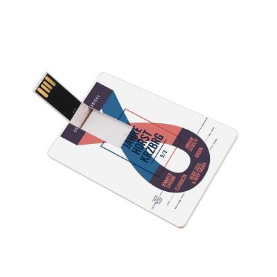 China Promotional Custom Flash Drive USB Pen Drive Business Card 4gb 8GB 16GB 32GB 64GB 128GB Usb Drive Factory Wholesale Flash Drive for sale