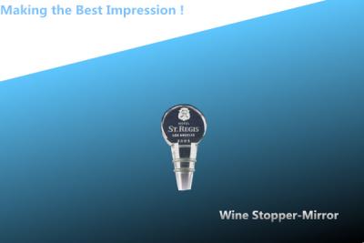 China crystal wine stopper/wine stopper/crystal mirror wine stopper à venda