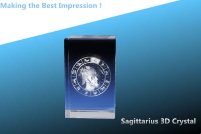 China sagittarius 3d crystal train/crystal mother's day gift/father's day crystal train/3d laser for sale