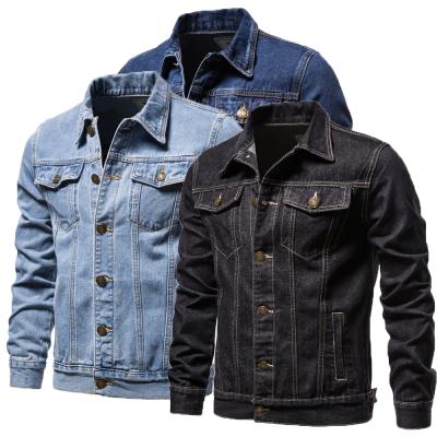 China Wholesale QUICK DRY casual slim fit jacket denim LOGO Plus Size Jeans Jacket custom made for men's fashion coat for sale