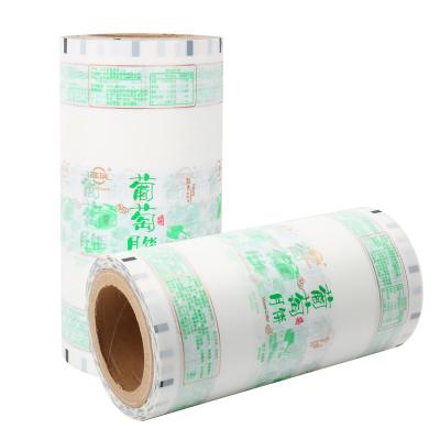 China Food Grade Moisture Proof Color Printed Moon Cake Plastic Packaging Roll Filmsroll Plastic Food Wrapping Film for sale