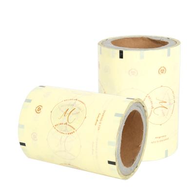 China Moisture Proof Food Packaging Roll Film Plastic Molding Printing Aluminum Foil Roll Film Compound Packaging Bag for sale