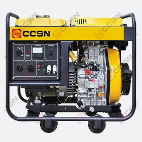 China CCSN 5KW/6.25KVA conjunto de generadores diésel portátiles para el hogar tipo marco abierto de respaldo en venta