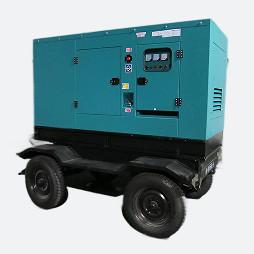 China El conjunto de generadores diésel móviles de remolque CCSN 100KW/125KVA en venta