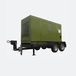 China Generador de potencia de remolque de 100 kW para ubicaciones remotas en venta