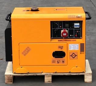 중국 CCSN 6KW/8KVA 휴대용 조용한 디젤 발전기 가정용 단일 단계 220V 세 단계 380V 낮은 소음 순수 구리 ATS co 판매용