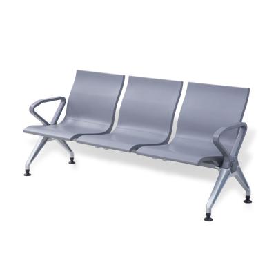 China Foshan Supplier aluminium airport bench 3-seater waiting chair bus terminal chair for sale