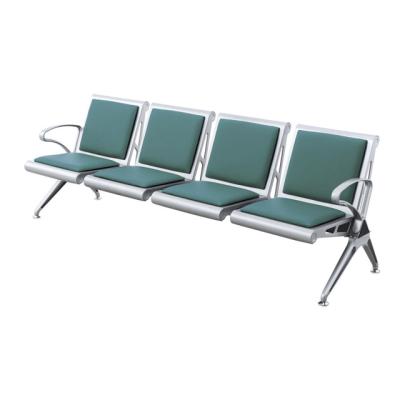 China Hospital waiting room 4-Seater PU medical chair Commercial Furniture for sale