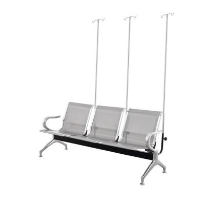 China Hospital Iv 3-seater Pu Transfusion Medical Infusion Chair 	Airport Waiting Chair for sale