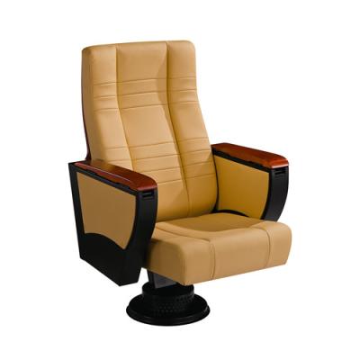 China Cheap School Folding Auditorium Chair Seating Hall Leather Cinema Chair Theater for sale