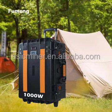 China Top 10 Indoor Outdoor Solar Generator 1kw 960Wh 110V 220V Lifepo4 Solar Battery 1000W Portable Power Station for sale