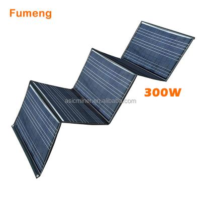 China Wholesale Easy Carry Flexible Solar Panels 300W Monocrystalline Solar Panel 300w Foldable Solar Plate ETFE for sale