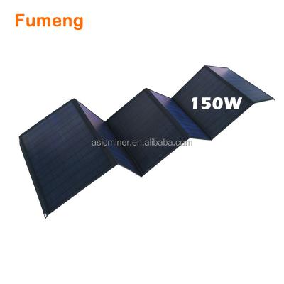 China High Efficiency Light Weight Flat 150w Monocrystalline Solar Cells 150W Flexible Solar Panel Charger For RV Boating Camping for sale