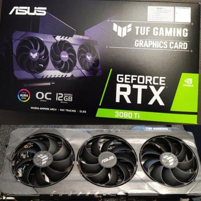 China Cooling TUF Geforce Rtx 3080 Ti Purchase Video Cards Lhr Gpu NVIDIA Rtx 3080ti VGA 3080 Graphics Cards 12gb With 384bit Gddr6x PCI-Express for sale