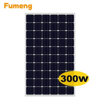 China Flexible Products 300W Mono Solar Panels Solar Power PV Panels Solar Panel System For Home 166mmx166mm for sale