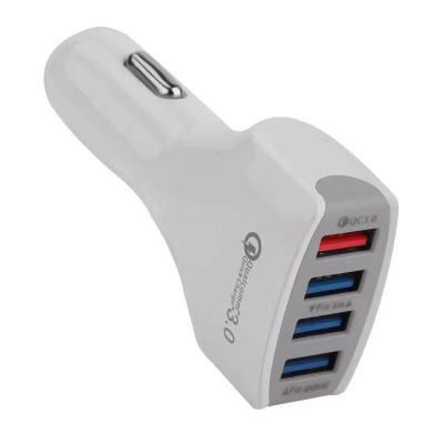 China 2019 Standard Battery Trend Product Muti-function 4 USB Ports CAR Charger Fast Charging for sale