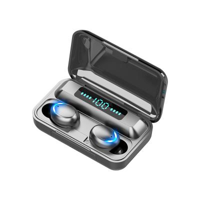 China In-Ear F9, F9-5 TWS BT Earphone V5.0 Wireless Stereo Earbuds Sport Waterproof Mini True Wireless Earbuds for sale