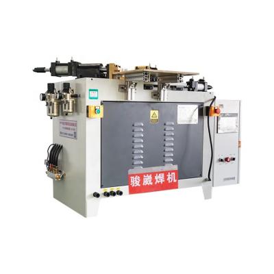 China JW-120KVA High Efficiency CE EMC CNC Support Pneumatic Welding Fixture Machine For 45 Degree Angle Metal for sale