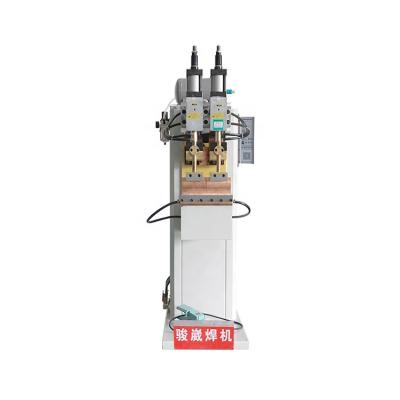 China High Efficiency Two Heads CNC Pneumatic Wire Mesh Press Welding Machine for sale