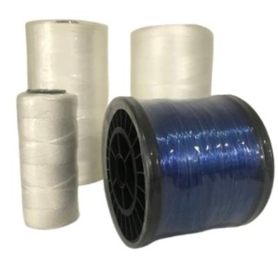 China CHAOHU Factory 100% Sink Line Nylon Multi-filament Weaving Yarn Nylon Fishing Twine For Fishing Nets for sale