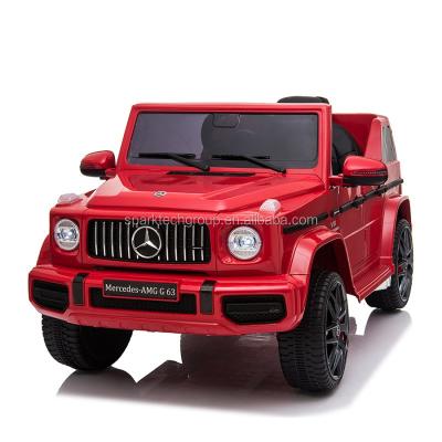 China Ride On Toy SparkFun Cheap Licensed Mercedes Benz G63 Ride On Electric Toy 12v Mercedes Electric Car For Kids for sale