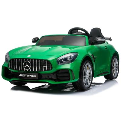 China Ride On Toy 2018 New Ride On Car Licensed Mercedes Benz GTR For Kids Electric Mercedes Children 2 Seater Battery for sale