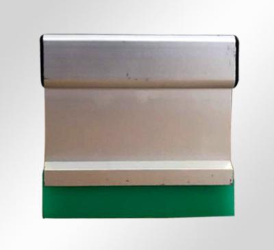 China High Hardness 85A Solvent Resistant Aluminum Handle Screen Printing Squeegee for sale