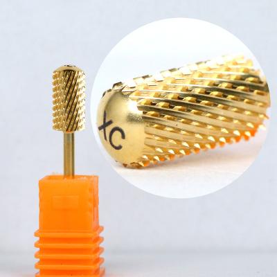 China Nail Art Beauty 1Pc High Quality Electric Nail Art Drill Tungsten Carbide Polishing Grinding Head For Manicure Milling Cutters Polishing Tools for sale