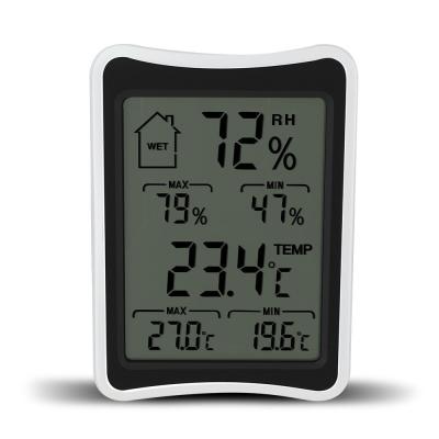 China Indoor Thermometer & Indoor Hygrometer Thermometer Digital Hygrometer Room Thermometer Humidity Monitor With Backlight for sale