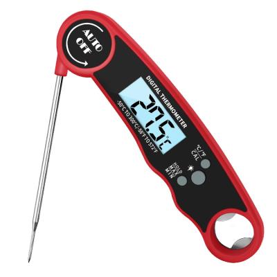 China Great For Any Modern Stylish Kitchen Amazon Hot Selling Waterproof Kitchen Cooking Digital Food Thermometer With Backlight LCD Instant Read Meat Thermometer for sale