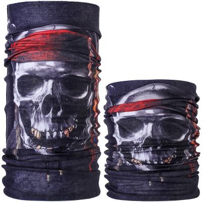 China Outdoor Activities Wholesale Custom Made Outdoor Multifunctional Head Scarf Tube Seamless Bandanas for sale